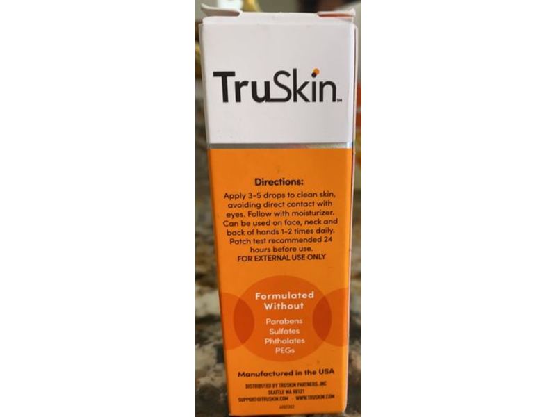 TruSkin Facial Serum, Vitamin C, 0.5 fl oz/15 mL