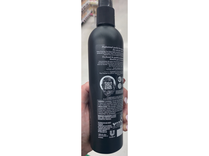 TRESemme Touchable Finish Hairspray, Extra Hold, 300 mL
