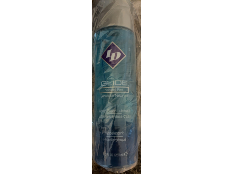 Id Glide Natural Feel Water-Based Personal Lubricant, 8.5 fl oz/250 mL