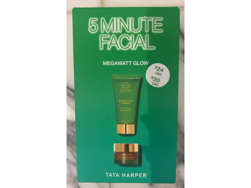 Tata Harper Regenerating Cleanser 5 Minute Facial Kit