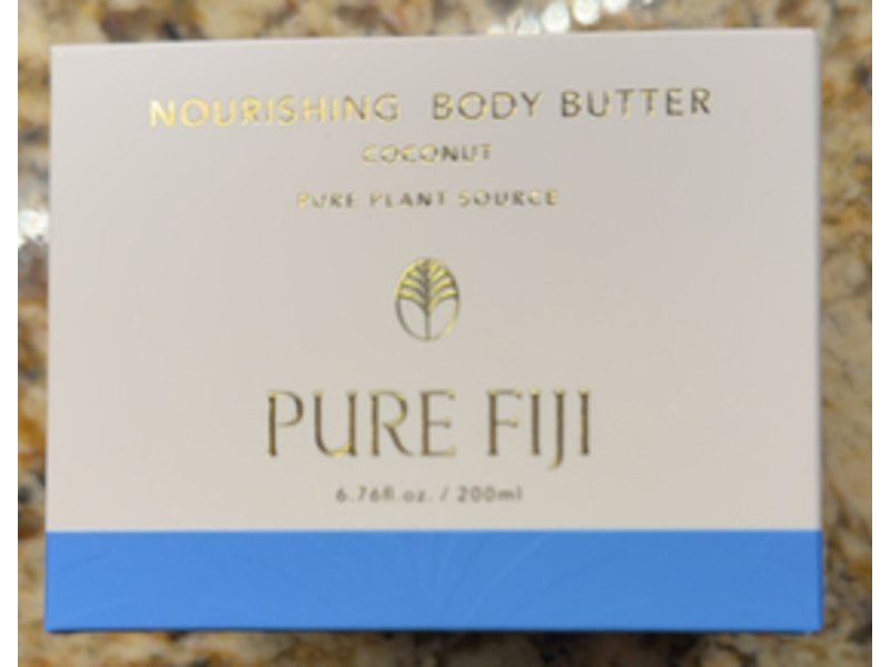 Pure Fiji Nourishing Body Butter, Coconut, 6.76 fl oz/200 mL