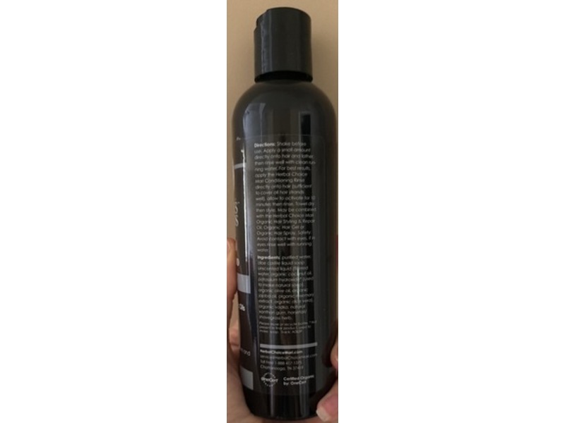 Nature's Brands Natural Shampoo, Unscented, 8 fl oz/236 mL
