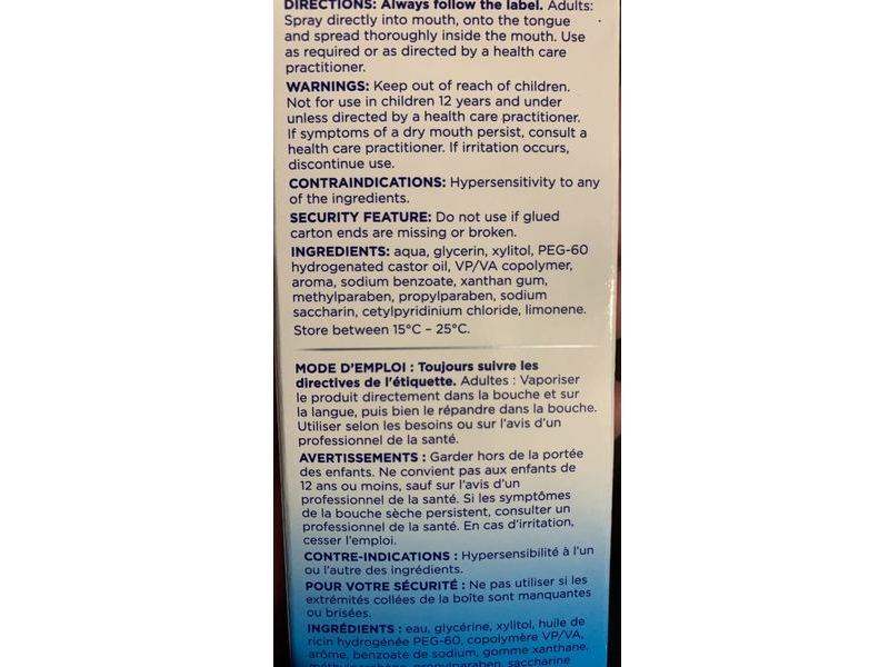 Biotene Dry Mouth Moisturizing Spray, Gentle Mint, 44 mL