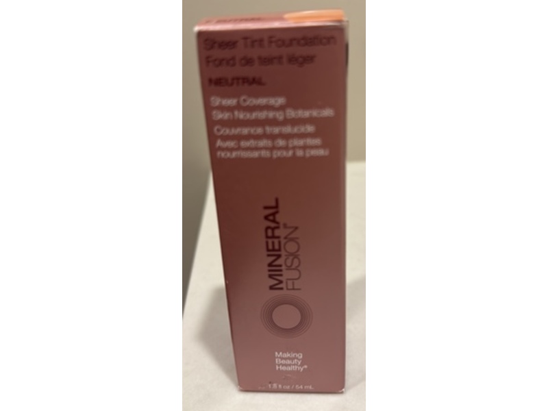 Mineral Fusion Sheer Tint Foundation, Neutral, 1.8 fl oz/54 mL