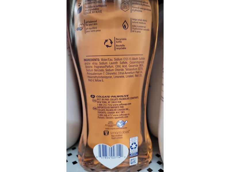 SoftSoap Moisturizing Body Wash, Bali Bliss, 20 fl oz/591 mL
