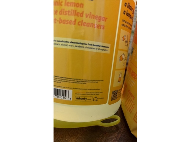 Originally Yellow All-Purpose Vinegar, Organic Lemon, 64 oz