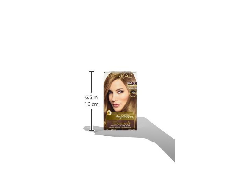 L'Oreal Paris Superior Preference Fade-Defying Color + Shine System, UL61 Ultra Light Ash Brown