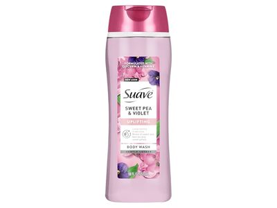 Suave Uplifting Body Wash, Sweet Pea & Violet, 18 fl oz/532 mL