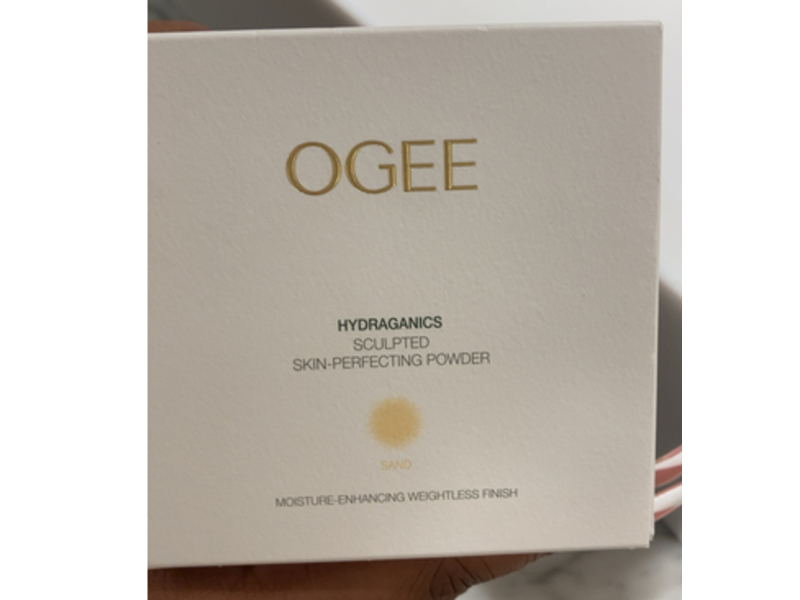 Ogee Hydraganics Sculpted Skin - Perfecting Powder, Sand, 9 g