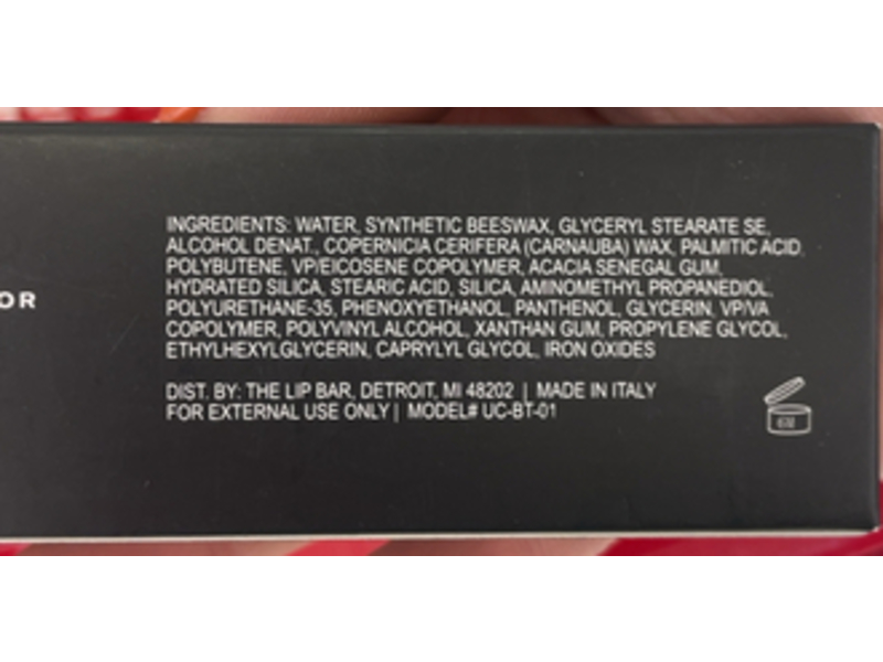 The Lip Bar Big Timer Volumizing Mascara, Black Shade,0.38 oz/11.1 mL