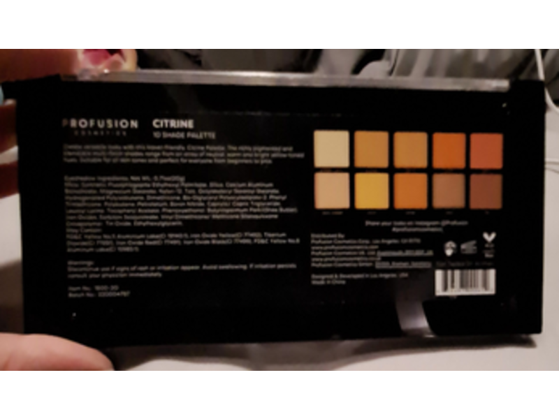 Profusion Eyeshadow Palette, Citrine