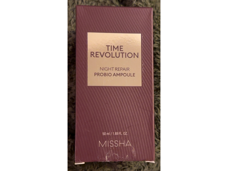 Missha Time Revolution Night Repair Probio Ampoule, 1.69 fl oz/50 mL