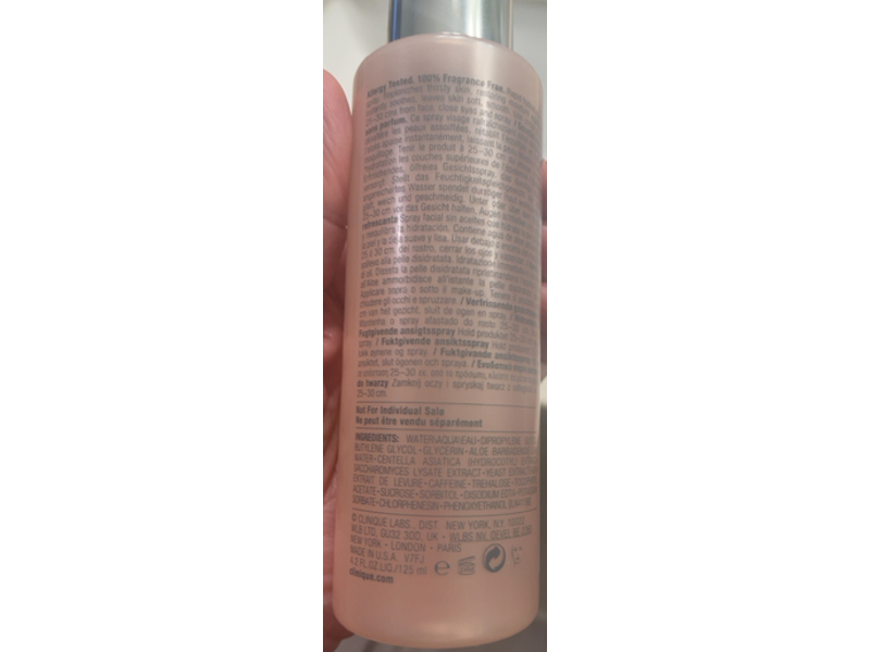 Clinique Moisture Surge Face Spray,4.2 fl oz/125 mL
