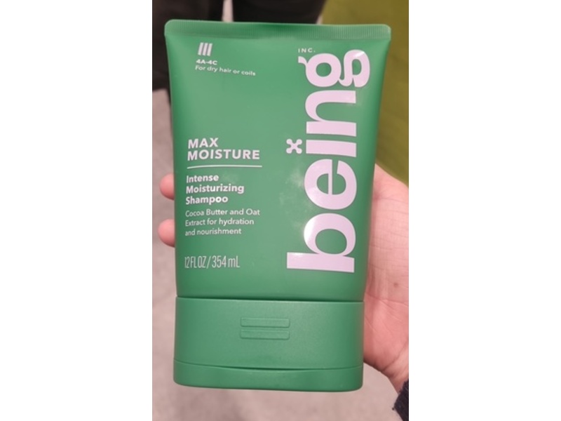 Being Max Moisture Intense Moisturizing Shampoo,12 fl oz/354 mL