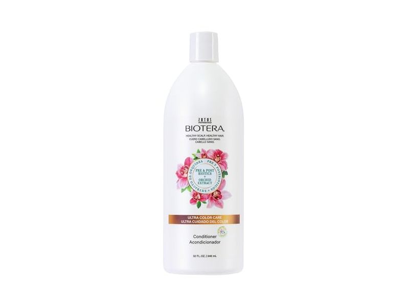 Zootos Professional Biotera Ultra Color Care Conditioner, Pre & Post Biotics + Orchid Extract, 32 fl oz/946 mL