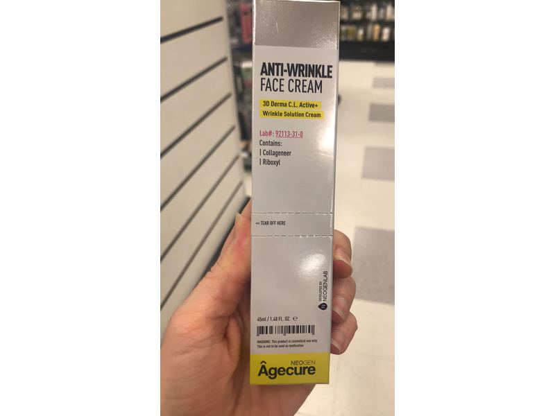 neogen anti wrinkle face cream