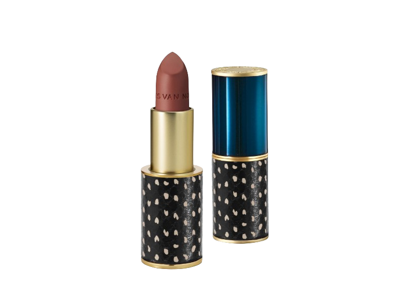 Dries Van Noten Refillable Lipstick, 05 Graphic Ochre, Mezzanotte Blue