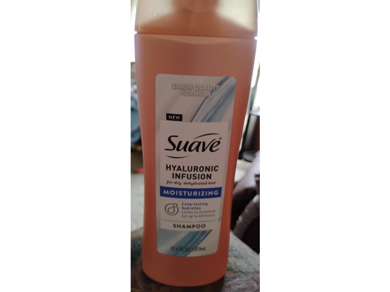 Suave Hyaluronic Infusion Moisturizing Shampoo, 12.5 fl oz/373 mL
