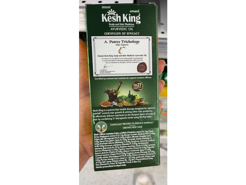 Kesh King Scalp And Hair Medicine Ayurvedic Oil, 100 mL