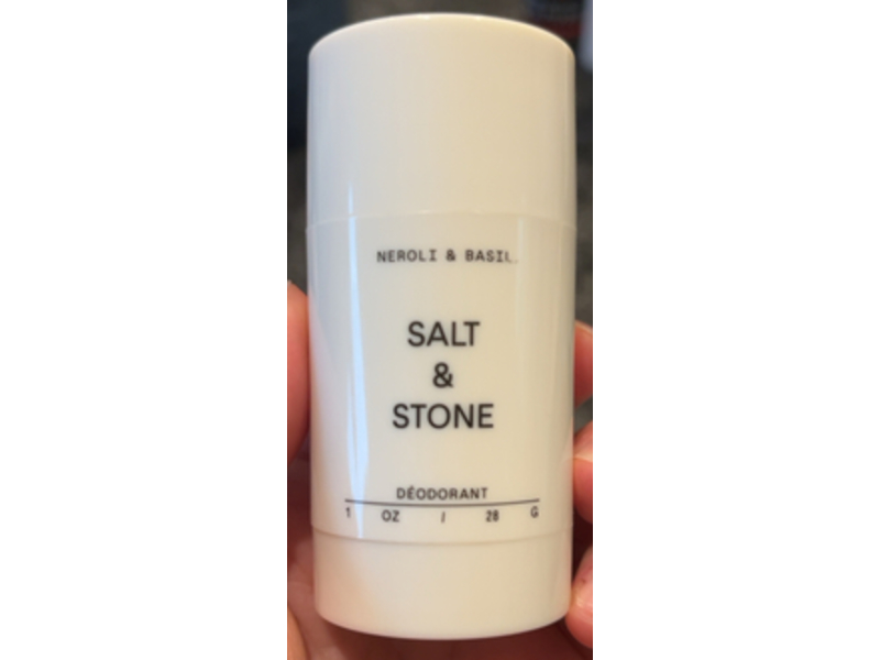 Salt & Stone Deodorant, Neroli & Basil, 1 oz/28 g