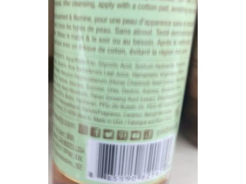 Pixi + Hello Kitty Glow Tonic Exfoliating Toner, 4.2 fl oz/125 mL