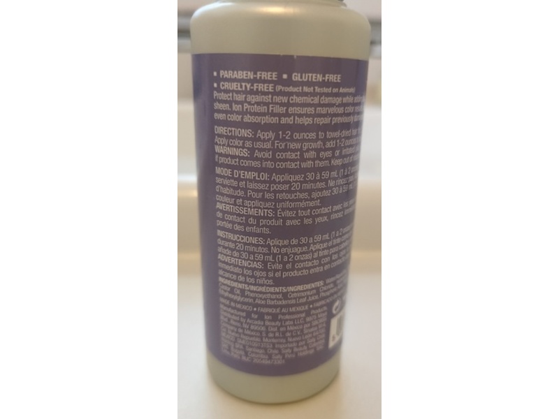 Ion Protein Filler Neutral Hair Color Additive, 4 fl oz/120 mL