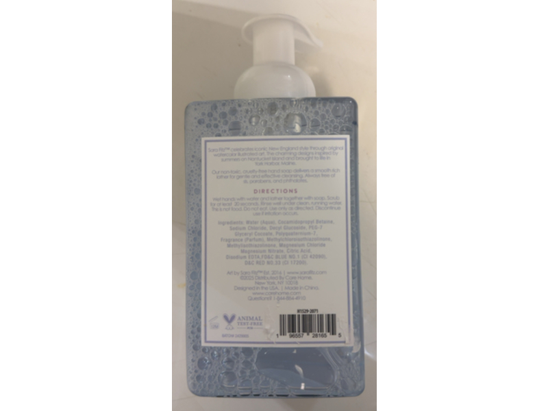 Sara Fitz Foaming Hand Soap, Sweet Berry, 21.6 fl oz/640 mL