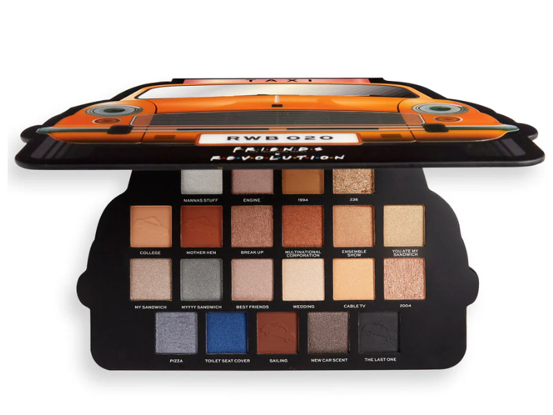 Revolution X Friends Eyeshadow Palette, 0.04 oz/1.2 g