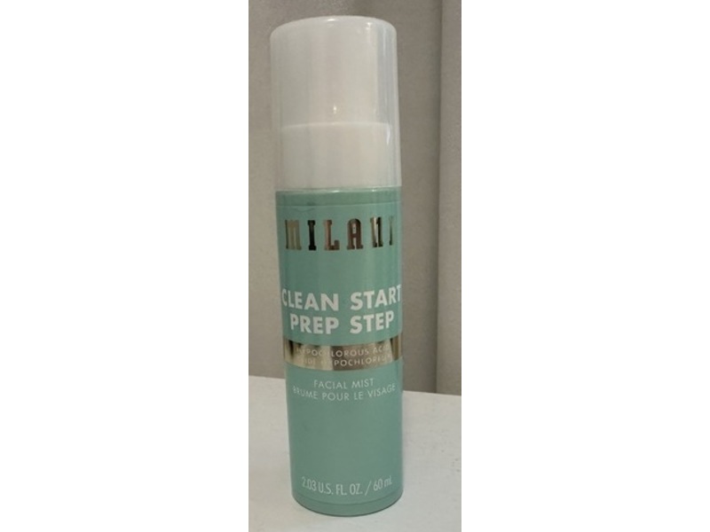 Milani Clean Start Prep Step Facial Mist, 2.03 fl oz/60 mL