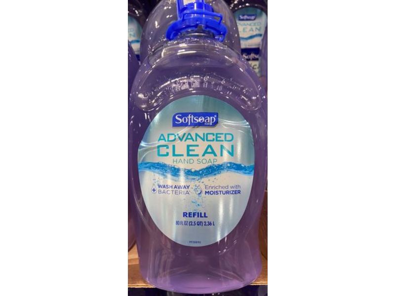 Soft Soap Advanced Clean Hand Soap, 80 fl oz/2.36 L