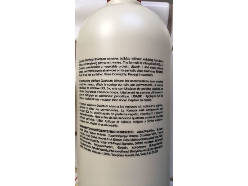 Zotos Quantum Clarifying Shampoo, 33.8 fl oz/1 L