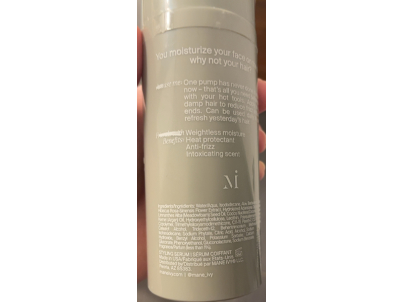 Mane Ivy Hair Elixir Serum, 2.7 fl oz/80 mL