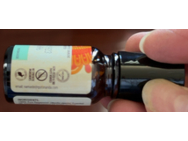 Gurunanda Roll-On, Peppermint, 1 oz/30 mL