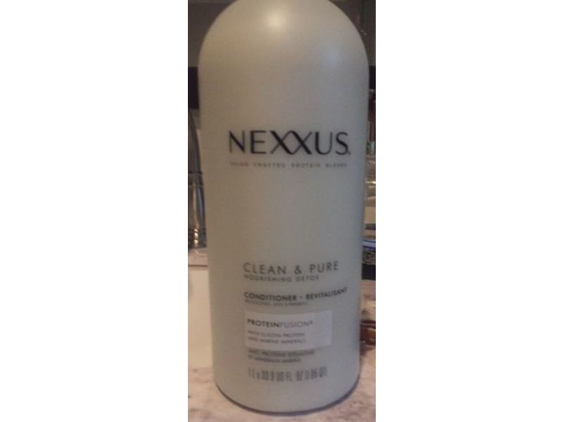 Nexxus Clean & Pure Nourishing Detox Conditioner, Proteinfusion, 33.8 fl oz/1 L