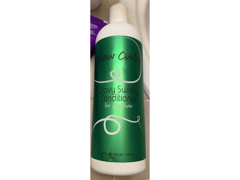 Raw Curls Wavy Swavy Conditioner, 16 fl oz/473 mL
