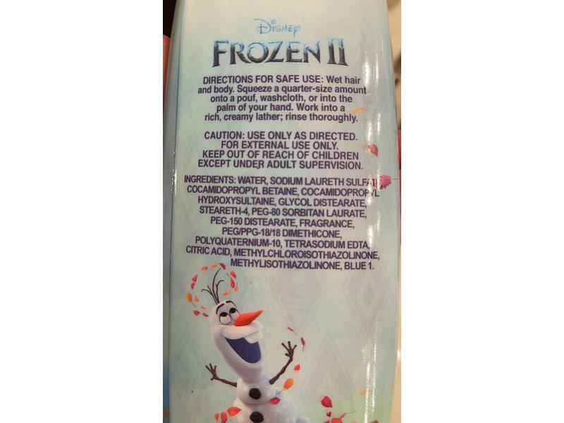 Disney Frozen 3-In-1 Body Wash Shampoo & Conditioner, 20 fl oz/591 mL