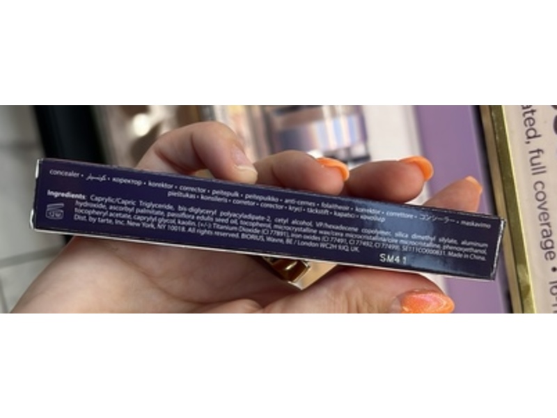 Tarte Creaseless Concealer, 38N Medium-Tan Neutral, 0.225 oz/6.4 g