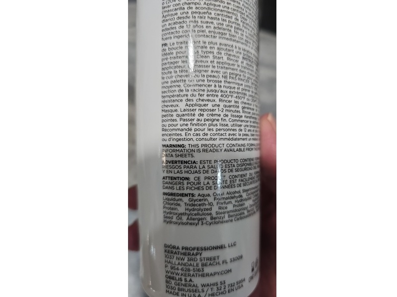 Keratherapy Brazilian Renewal Ultra Strength Smoothing Treatment, 16.9 fl oz/500 mL