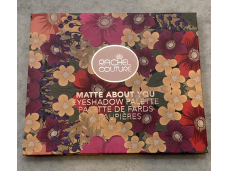 Rachel Couture Eyeshadow Palette, Matte About You, 1.68 oz/48 g