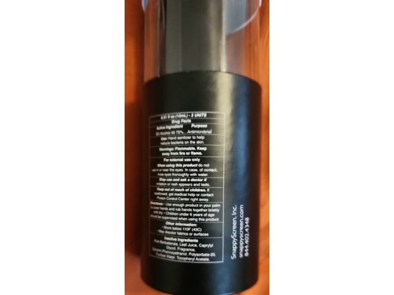 Snap Clean Hand Sanitizer