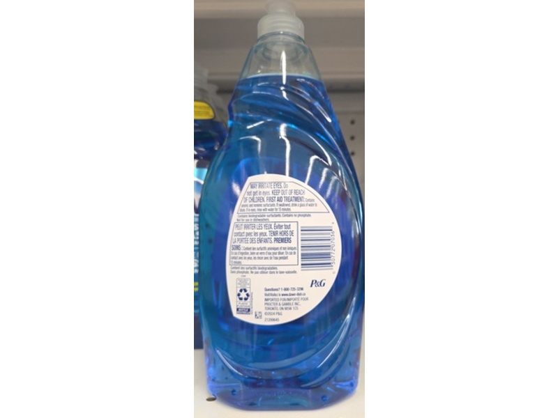 Dawn Ultra Concentre Dishwashing Liquid, Clean Scent, 709 mL