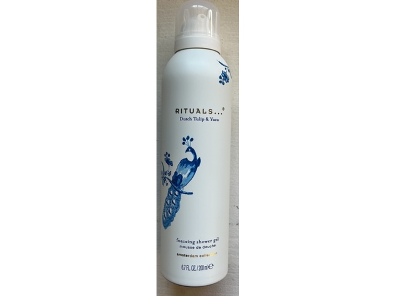 Rituals Amsterdam Collection Foaming Shower Gel, Dutch Tulip & Yuzu, 6.7 fl oz/200 mL