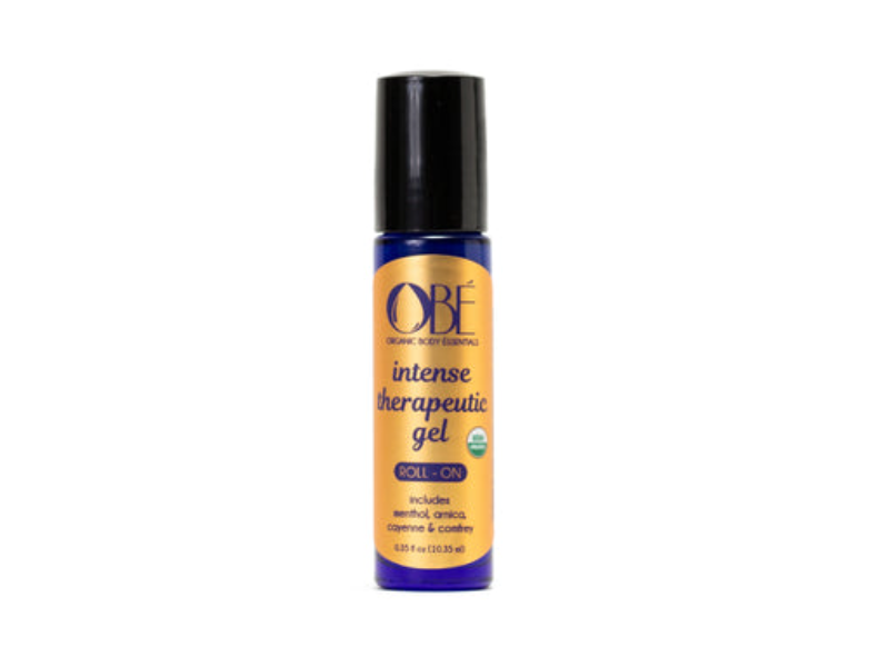 Organic Body Essentials Intense Therapeutic Gel Roll-on, 0.35 fl oz/10.35 mL