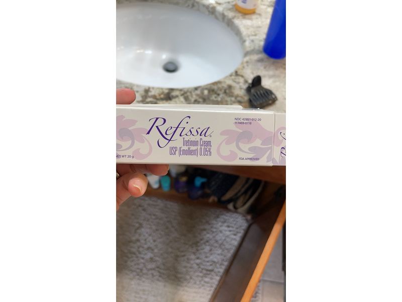 Refissa (Tretinoin) Cream USP (Emollient) 0.05%, 20 g, ZO Skin Health (RX)