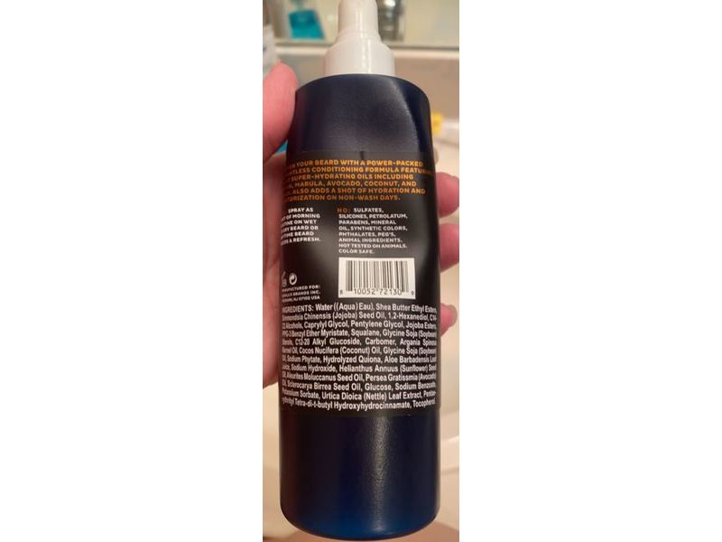 Scotch Porter Beard & Hair Conditioner Spray, For Dry Or Coarse Beards, 8 oz/237 mL