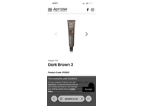 Apraise Professional Lash & Brow Tint, Dark Brown 3, 0.68 fl oz/20 mL - thumbnail 2