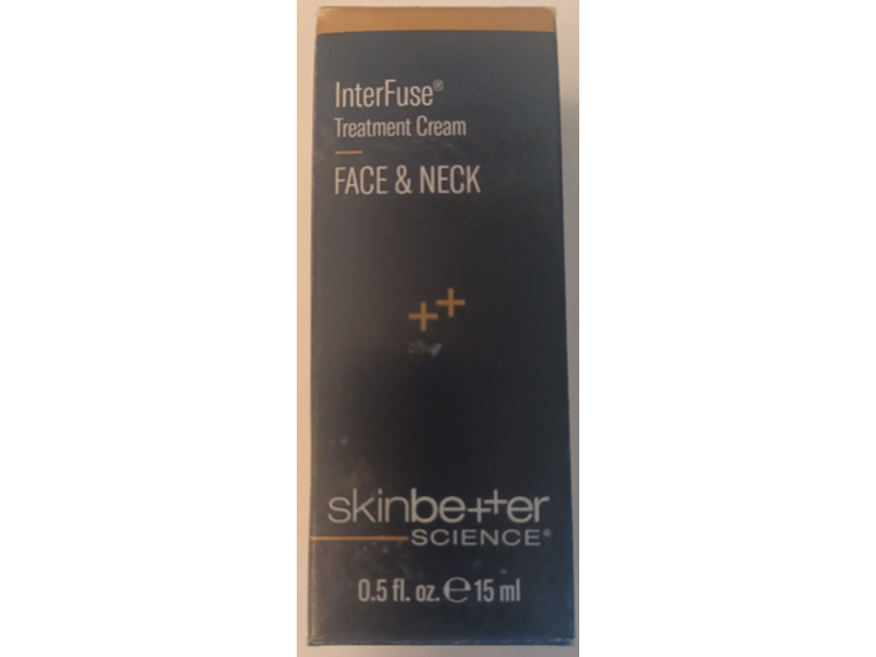 Skinbetter Science Inter Fuse Treatment Cream, Face & Neck, 0.5 fl oz/15 mL