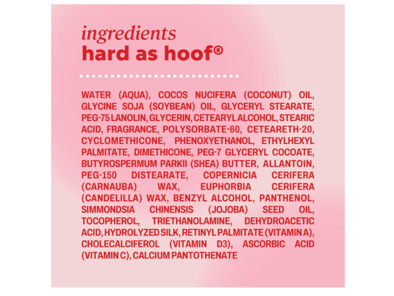 Onyx Professional Hard As Hoof Strengthening Nail Cream, Fragrance Free, 1 oz/28 g