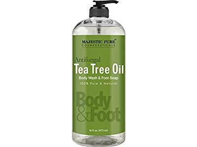 Majestic Pure Antifungal Tea Tree Oil Soap, 16 fl oz