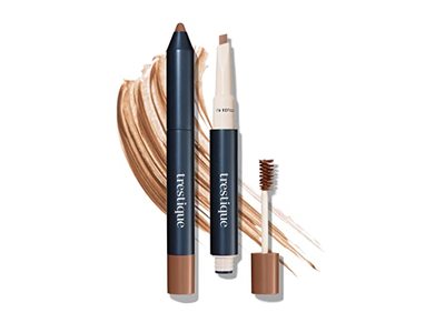 Trestique Brow 2-In-1 Refillable Brow Pencil + Gel Set, Latte